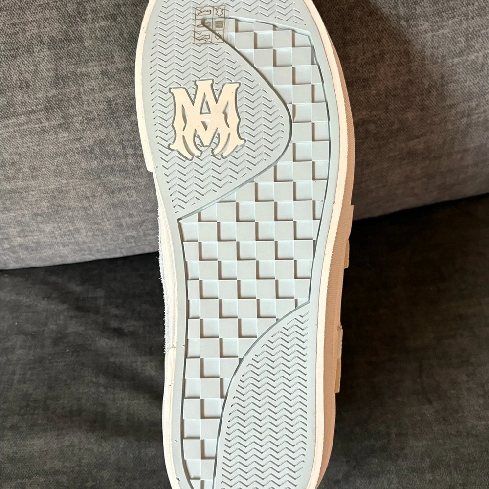 ****AMIRI**** Sunset Skate Low Women's Sneakers Alabaster Blue, Sz 46. Brand New - Picture 5 of 7